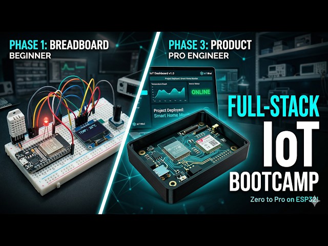 IoT Developer Roadmap 2026 | How to Become a Full-Stack IoT Engineer