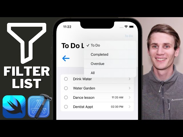 To-do App Core Data Filter List SwiftUI Xcode Tutorial | Custom Fetch Request | Part 2