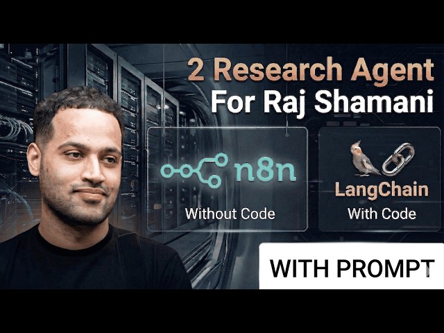 I Built Raj Shamani’s Research Team in 5 Minutes ! (AI Agents) 15 Mins to Master Agents For Podcasts
