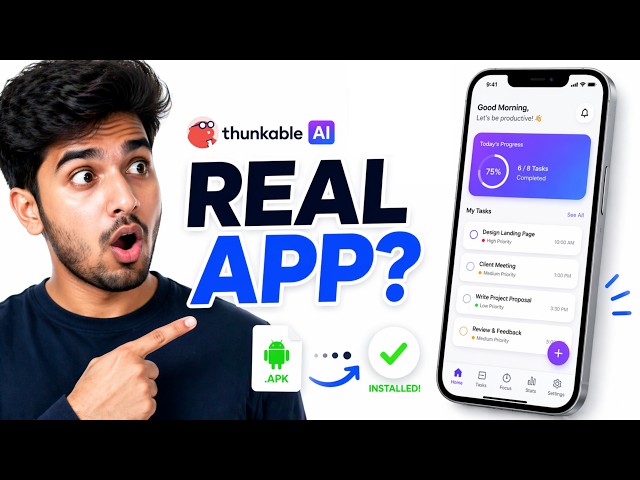 Can Thunkable AI really build a real mobile app in 2026? I tested it