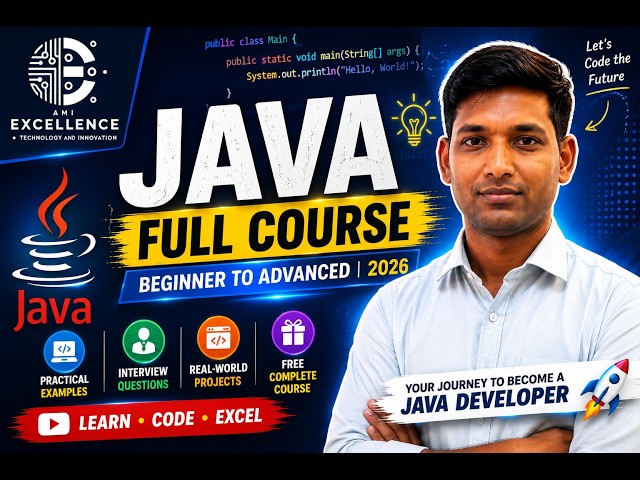 Java Full Course in Hindi | Lecture 01 | Programming Language