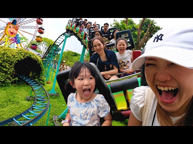 Seru Banget Main Kereta Luncur dan Main Biang Lala di Dufan