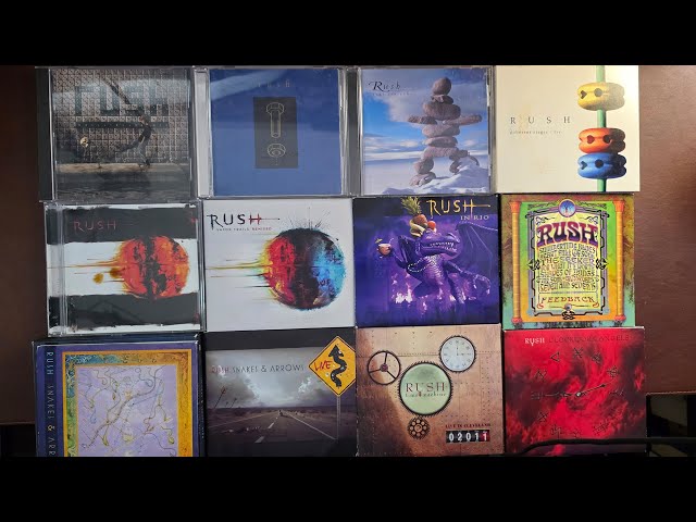 Rush Music Collection: CDs 1991 - 2012 #rush