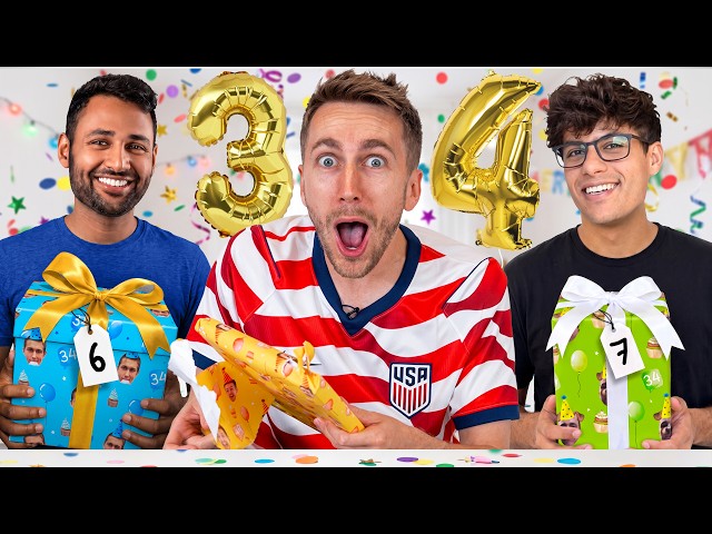 YOUTUBERS SURPRISE ME WITH BIRTHDAY PRESENTS!