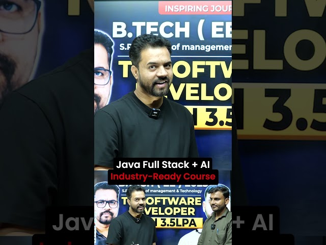 Java Full Stack + AI Course | Learn AI Tools & Real Industry Skills