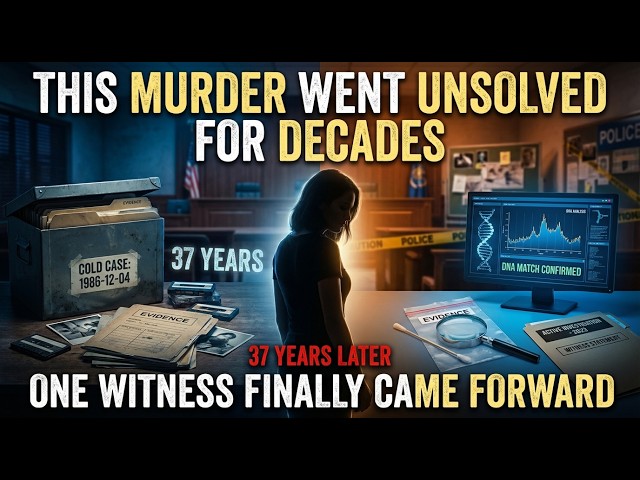 "This Murder Went Unsolved For Decades — One Witness Finally Came Forward"