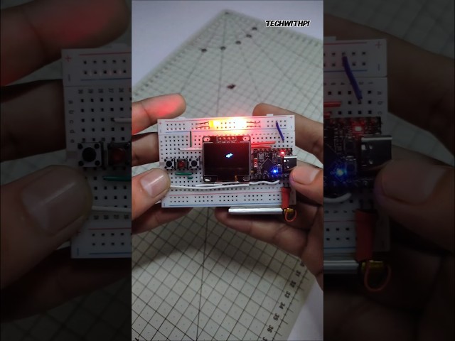 Shooting Birds With an ESP32?! 🐦💥🔫#DIYGaming #EmbeddedSystems #Microcontroller #Maker #Tech #Shorts