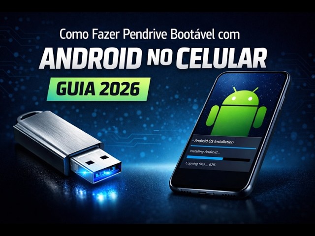 How to Create a Bootable USB Drive with Android on your PC (Complete Guide 2026!)