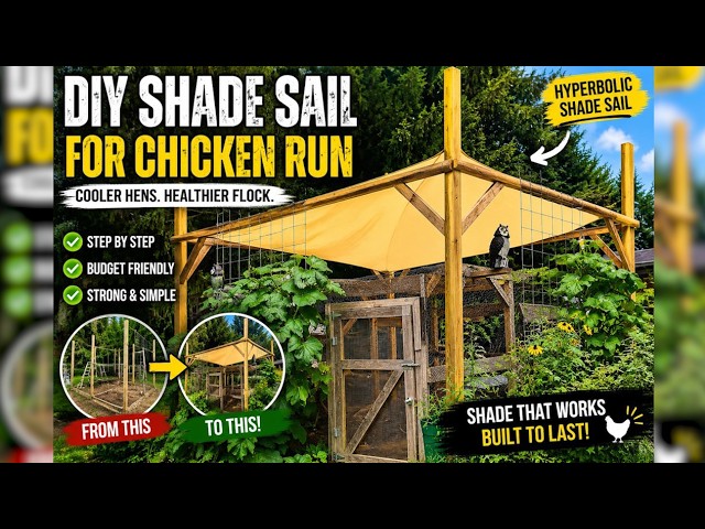 DIY Shade Sail That Actually Works