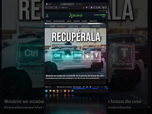 El atajo de teclado que te salvará en Chrome