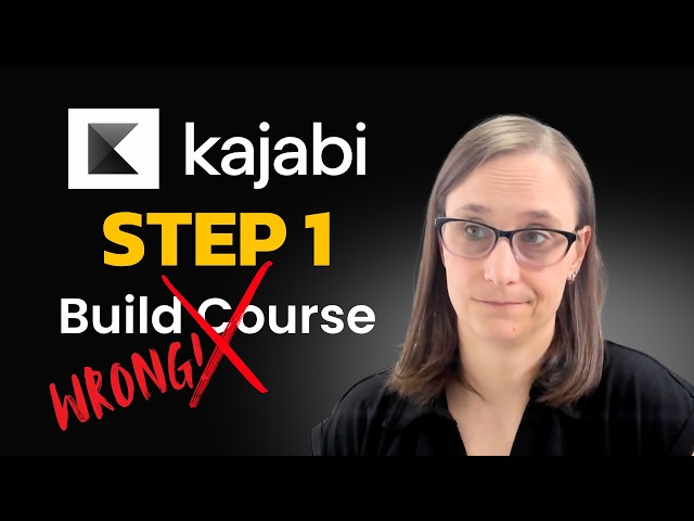 Don't Build a Course in Kajabi Until You Do This First