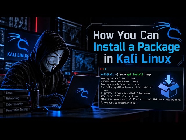 How to install Applications in Kali Linux