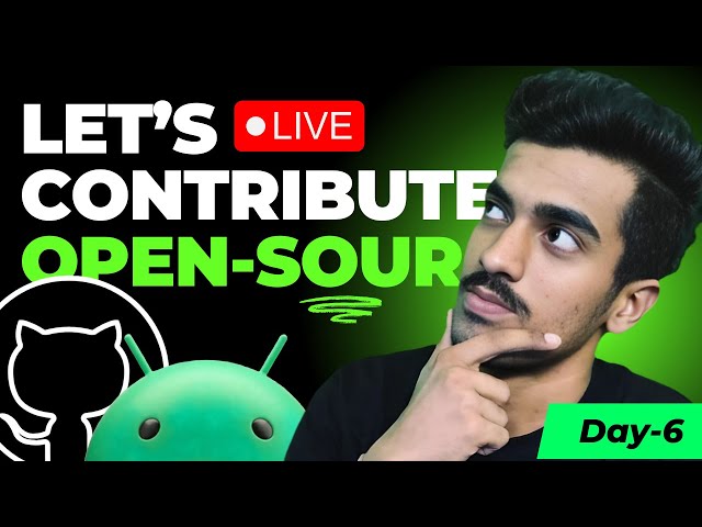 Let's Contribute to Open-Source : Day 6