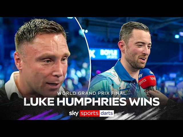 Luke Humphries and Gerwyn Price reflect on an EPIC World Grand Prix final