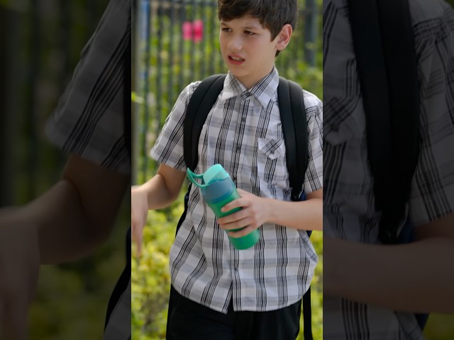 He is nervous to be back at school