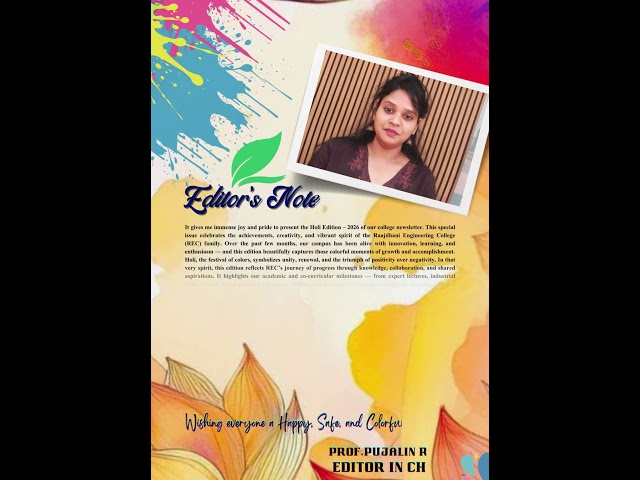 𝗛𝗼𝗹𝗶 𝗘𝗱𝗶𝘁𝗶𝗼𝗻 𝗼𝗳 𝗤𝗹𝘆 𝗠𝗮𝗴𝗮𝘇𝗶𝗻𝗲 | REC | Happy Holi | 𝗥𝗮𝗮𝗷𝗱𝗵𝗮𝗻𝗶 𝗘𝗻𝗴𝗶𝗻𝗲𝗲𝗿𝗶𝗻𝗴 𝗖𝗼𝗹𝗹𝗲𝗴𝗲 | 𝗕𝗵𝘂𝗯𝗮𝗻𝗲𝘀𝘄𝗮𝗿