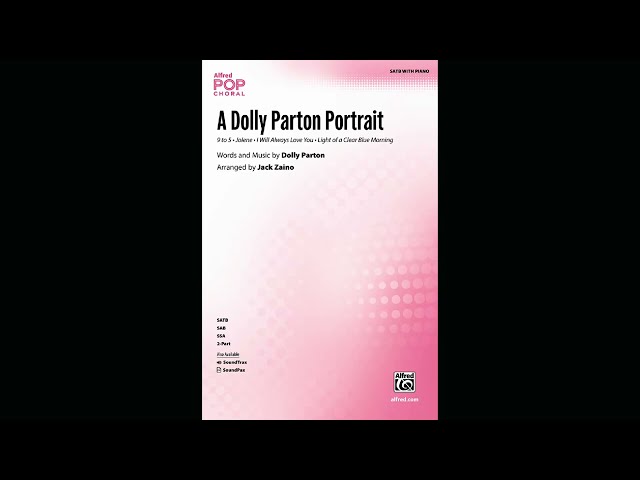 A Dolly Parton Portrait (SATB), arr. Jack Zaino