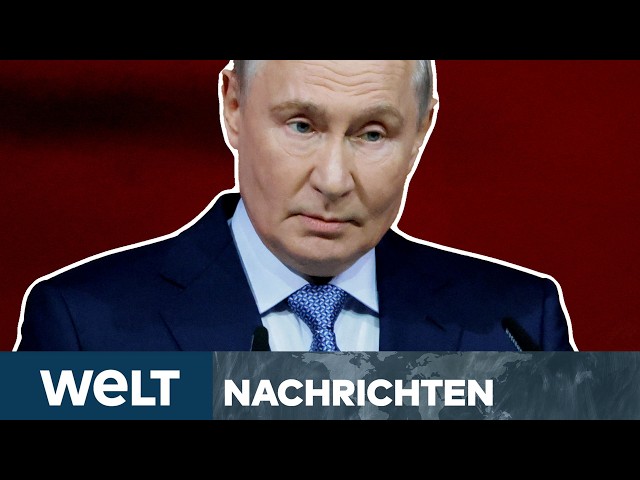 UKRAINE-KRIEG: "Ist das irgendein Kinderspiel?" Jetzt droht Wladimir Putin mit Vergeltung! I STREAM