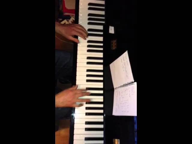 More blues piano riff 1