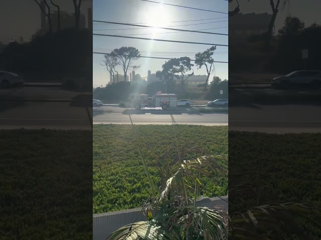 Huntington Beach engine responding