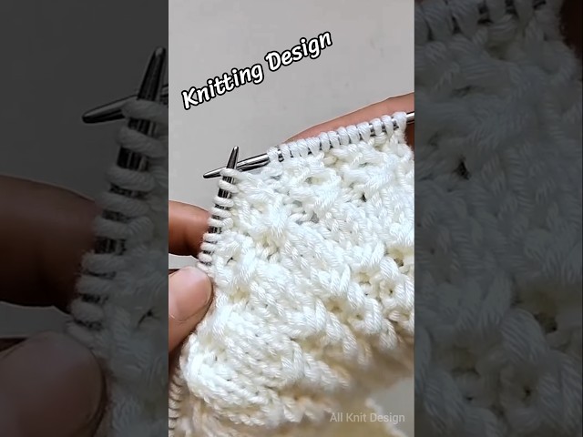 Sweater Design Knitting Stitches ❤️#knitting