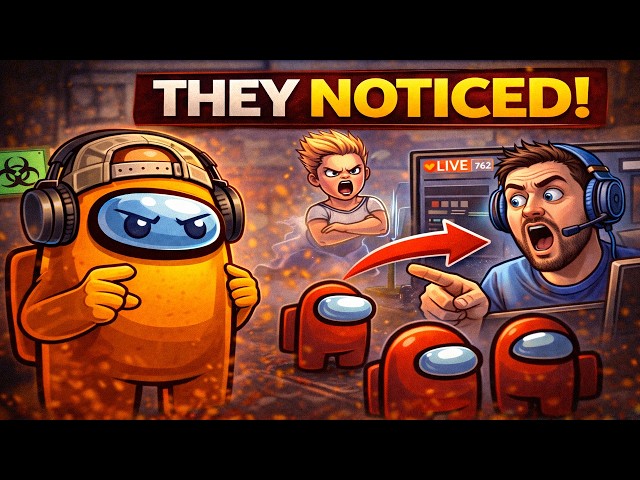 I Joined a Live Streamer’s Among Us Lobby… Bad Idea