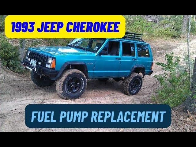 1991-1993 Jeep Cherokee  XJ Fuel Pump replacement