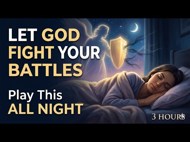 PLAY THIS ALL NIGHT AND LET GOD FIGHT YOUR BATTLES | Bedtime Prayer & Scriptures For Sleep