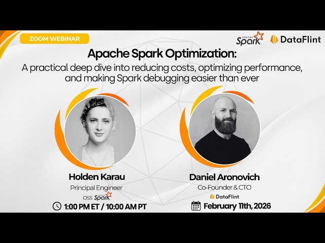 Apache Spark Optimization With Holden Karau | DataFlint Webinar