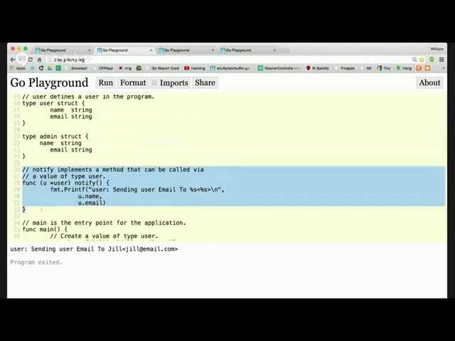 OOPs in Go by William Kennedy