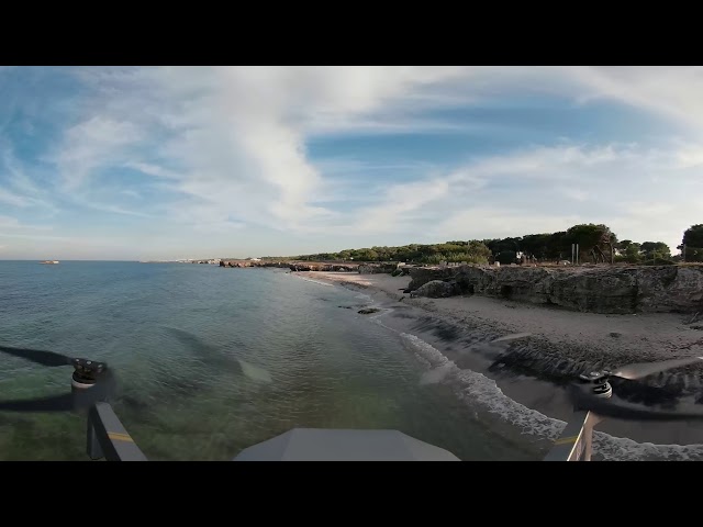 VrDrone - VR - La costa salentina a bordo di MavicPro