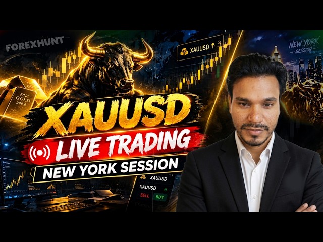 🚨 LIVE GOLD TRADING | New York session | Forexhunt 💰