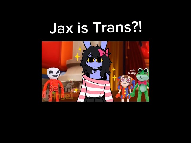 Jax Is Trans?! - The Amazing Digital Circus [AU] //#theamazingdigitalcircus#funnyanimation#shorts