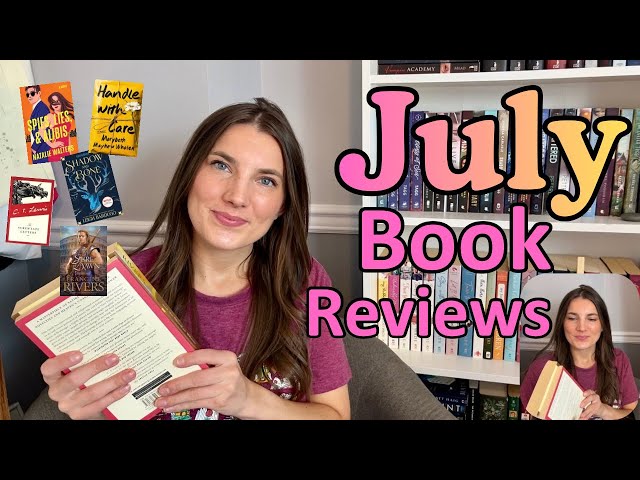July Reading Wrap Up | 2 Five Stars, A DNF & My Honest Reviews