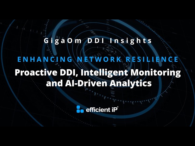 Enhancing Network Resilience: Proactive DDI, Intelligent Monitoring and AI-Driven Analytics