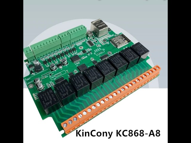 OpenPLC Ladder Logic Program Tutorial for KinCony KC868-A8 ESP32 Board