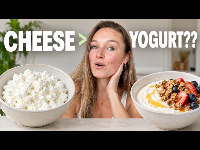 Is Cottage Cheese Actually Healthier Than Yogurt?✨ A Nutritionist Explains
