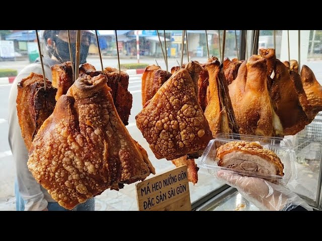BBQ  Pork cheek is a delicious and inexpensive dish. 