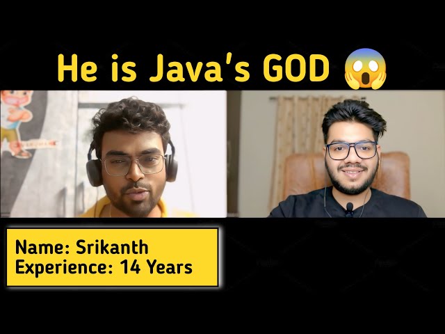 Java Spring Boot 14 Years Interview Experience [God Level Skills]