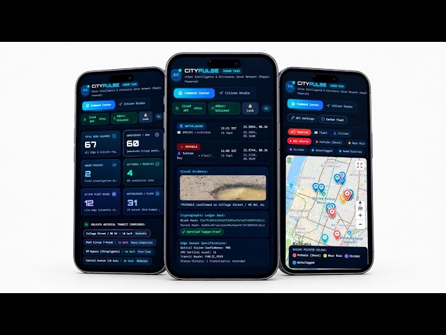 CITYPULSE | AI-Powered Multimodal Urban Road Intelligence | SIH 2026 | Team What The Hack
