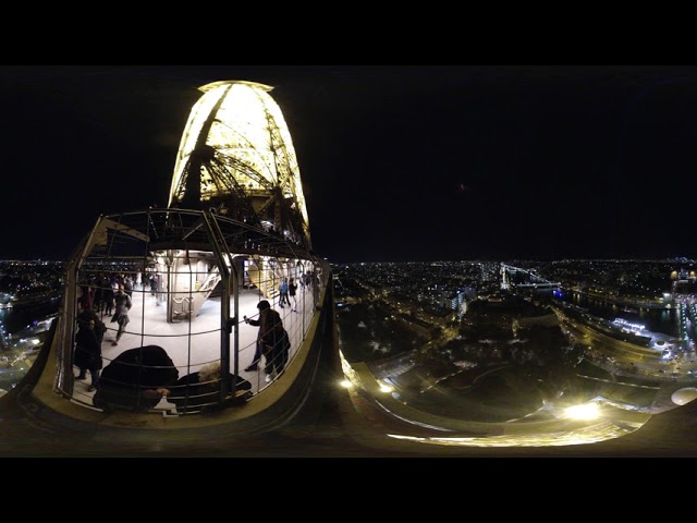 Second floor on the Eiffel Tower
