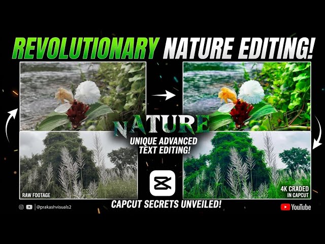 𝐂𝐚𝐩𝐂𝐮𝐭 𝐌𝐞 𝐍𝐚𝐭𝐮𝐫𝐞 𝐕𝐢𝐝𝐞𝐨 𝟒𝐊 𝐄𝐝𝐢𝐭 𝐊𝐚𝐢𝐬𝐞 𝐊𝐚𝐫𝐞 | 𝐂𝐨𝐥𝐨𝐫 𝐆𝐫𝐚𝐝𝐢𝐧𝐠 & 𝐓𝐞𝐱𝐭 𝐌𝐚𝐬𝐤𝐢𝐧𝐠 𝐓𝐮𝐭𝐨𝐫𝐢𝐚𝐥 || #capcut #4k 