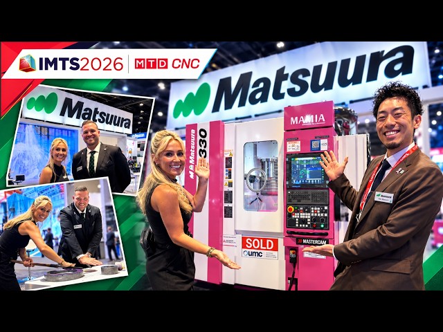 We’re LIVE on the Matsuura USA Stand at IMTS 2026!