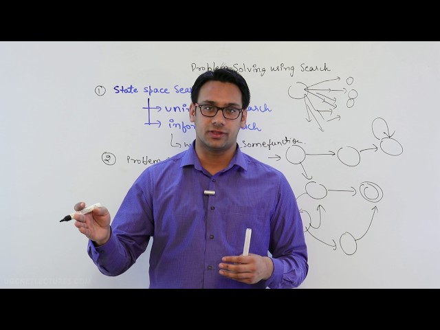 02 State Space search (Problem Solution by Search) - Artificial Intelligence UGC NET