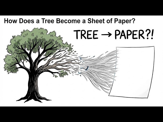 How a Tree Becomes Paper: The Full Process Explained