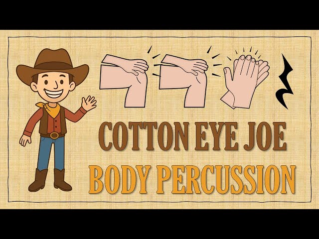 Cotton Eye Joe | Easy Body Percussion Play-Along