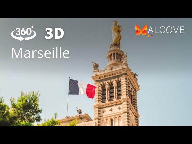 360 3D MARSEILLE, FRANCE - Guided Tour - Virtual Travel 4K (Full series on Alcove for Quest)