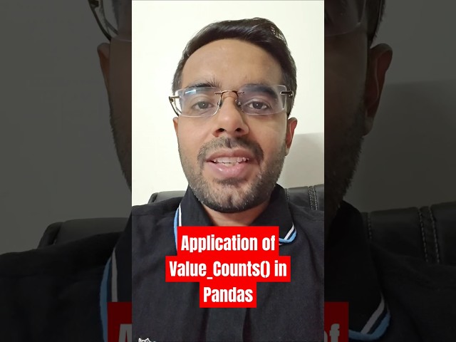 Mastering Pandas : Understanding Value Counts Function #pandas #python