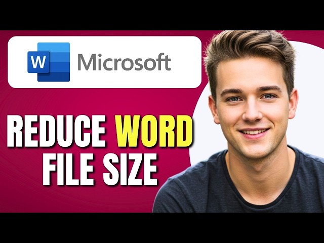 How To Compress Word File Document Reduce Size | Reduce Large DOCX File Size | Easy Tutorial
