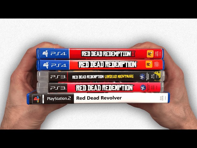 Unboxing every Red Dead Redemption for PlayStation + Gameplay